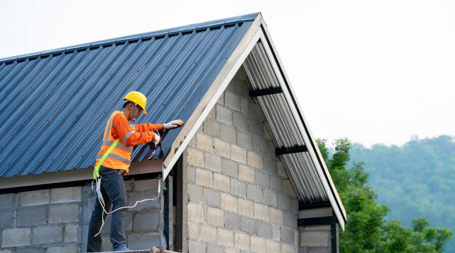 Professional metal roof installation in Washington, NH